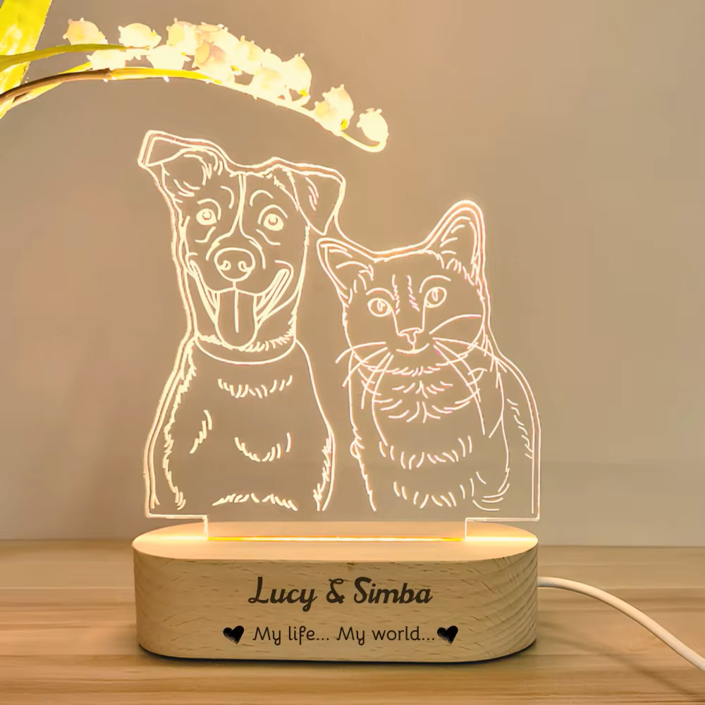 Personalized Magical Pet Night Light